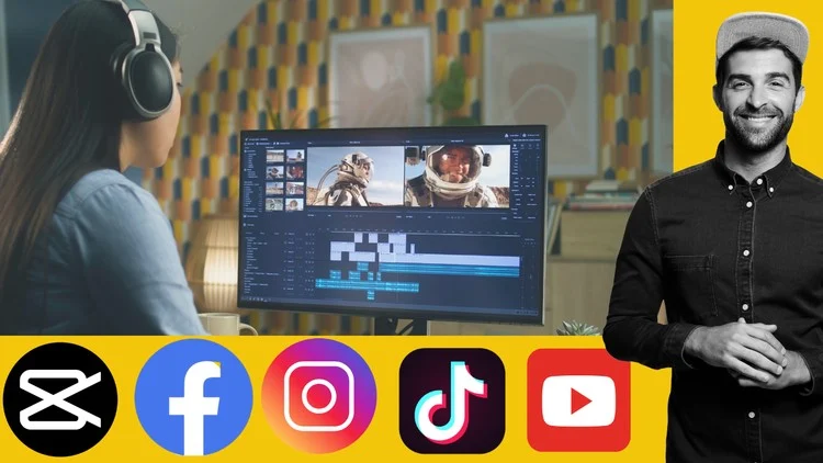 Capcut Video Editing for Social Media Reels Shorts Videos