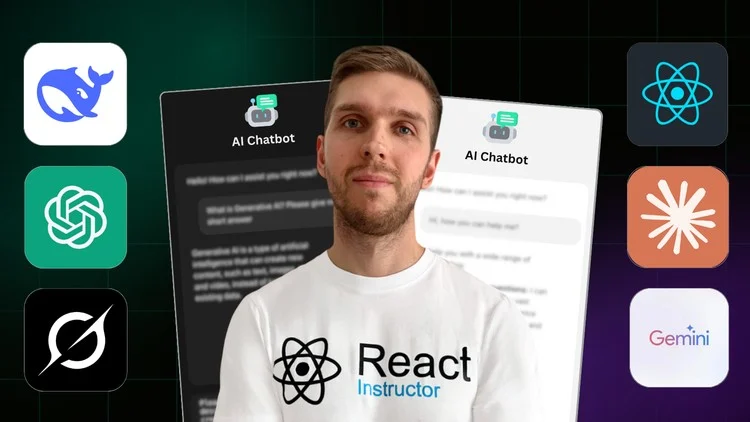 React.js AI Chatbot built with ChatGPT, Gemini and DeepSeek