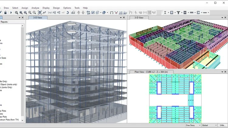 Etabs : From Zero to Hero : in Hindi / English